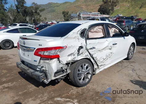 2013 Nissan Sentra Sr z USA, uszkodzony, nr VIN 3N1AB7AP9DL791661